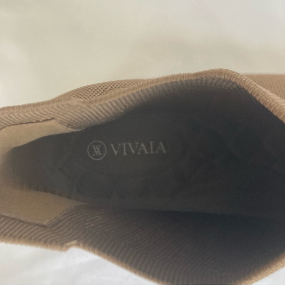 Women's Vivaia Ryan Square Toe Boots Booties Brown Chelsea Size 42/Size 10.5 - Picture 8 of 11